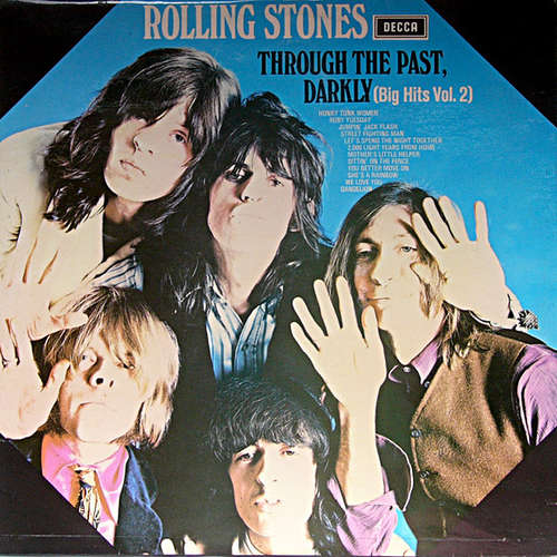 Cover The Rolling Stones - Through The Past, Darkly (Big Hits Vol. 2) (LP, Comp, RE, Squ) Schallplatten Ankauf