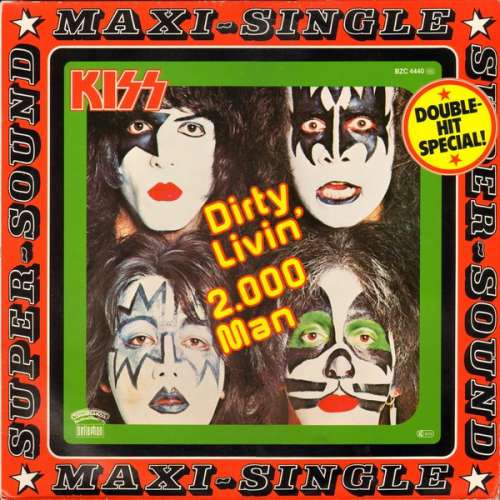 Cover Kiss - Dirty Livin' / 2.000 Man (12, Maxi) Schallplatten Ankauf