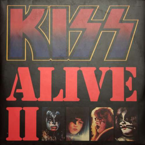 Cover Kiss - Alive II (2xLP, Album, Gat) Schallplatten Ankauf