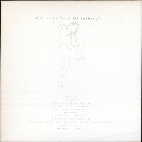 Cover Jethro Tull - M.U. - The Best Of Jethro Tull (LP, Comp, RE, Whi) Schallplatten Ankauf