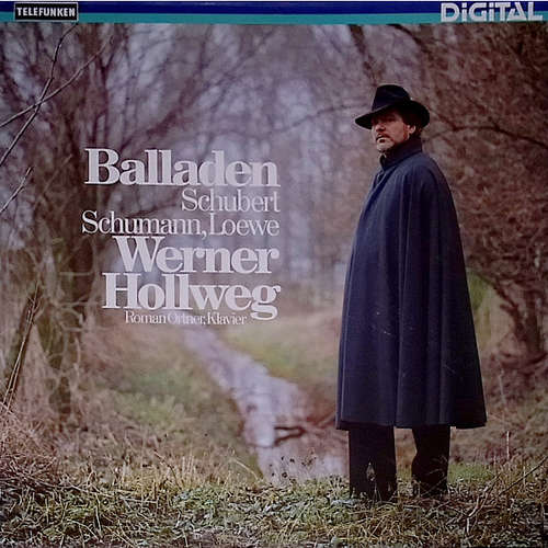 Cover Schubert*, Schumann*, Loewe* - Werner Hollweg, Roman Ortner - Balladen (LP) Schallplatten Ankauf