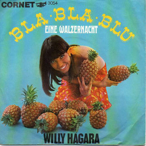 Cover Willy Hagara - Bla Bla Blu (7, Single) Schallplatten Ankauf