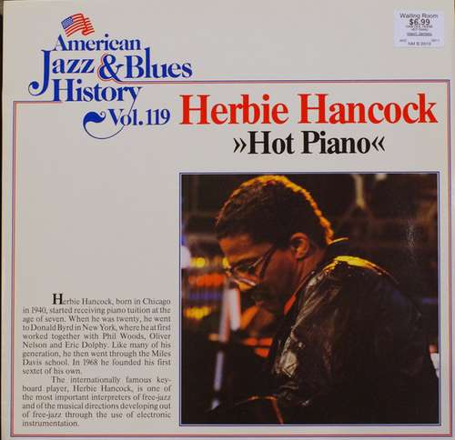 Cover Herbie Hancock - Hot Piano (LP, Album) Schallplatten Ankauf