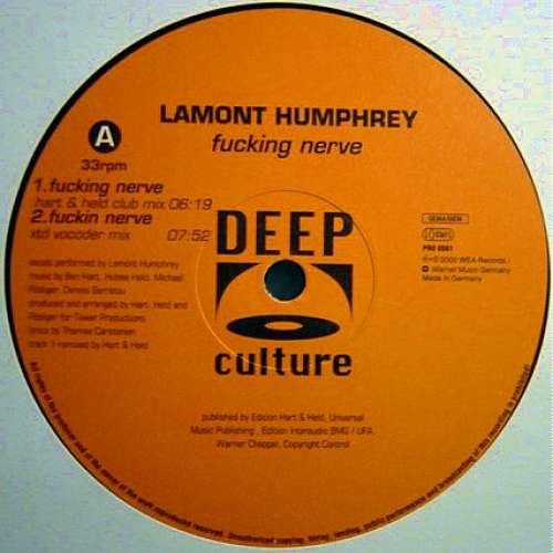 Cover Lamont Humphrey - Fucking Nerve (12) Schallplatten Ankauf