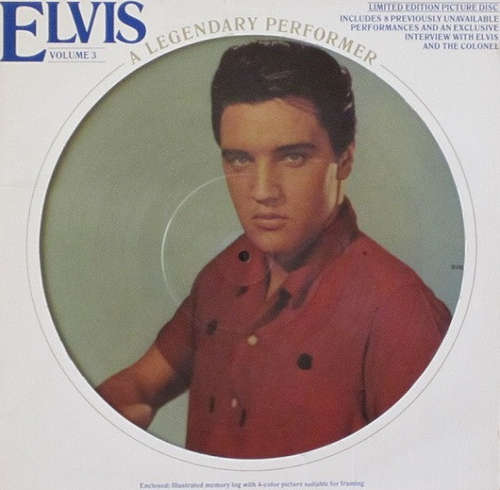 Cover Elvis Presley - A Legendary Performer - Volume 3 (LP, Comp, Ltd, Pic) Schallplatten Ankauf