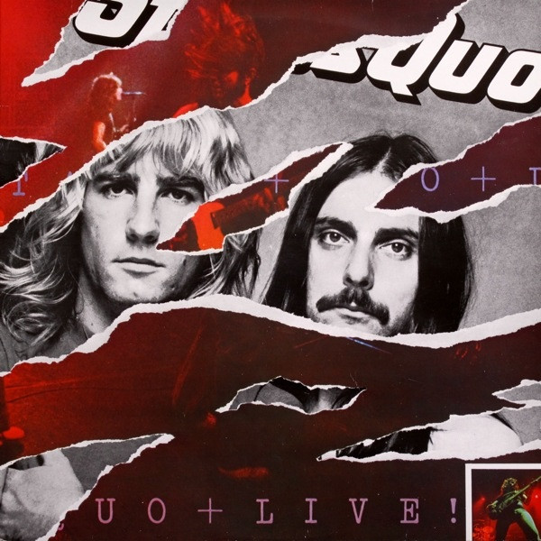 Cover Status Quo - Live (2xLP, Album, RP, Gat) Schallplatten Ankauf
