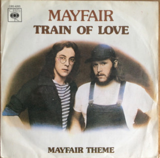 Cover Mayfair (9) - Train Of Love / Mayfair Theme (7, Single) Schallplatten Ankauf