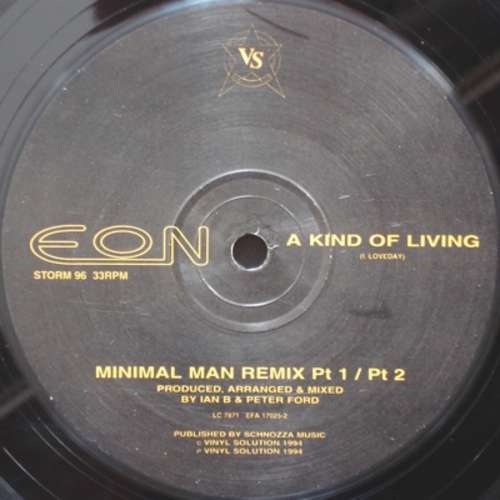 Cover Eon - A Kind Of Living (12) Schallplatten Ankauf