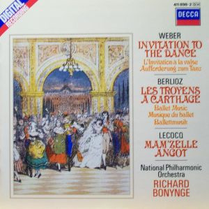Cover Richard Bonynge - Weber Berlioz Lecocq (LP) Schallplatten Ankauf
