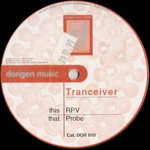 Cover Tranceiver - RPV / Probe (12) Schallplatten Ankauf