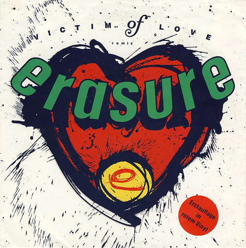 Cover Erasure - Victim Of Love (Remix) (7, Single, Red) Schallplatten Ankauf