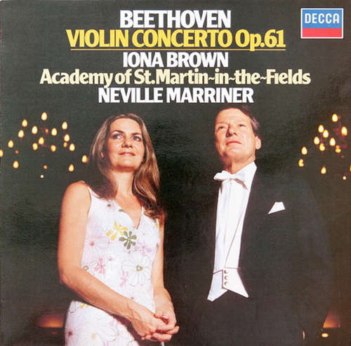 Bild Beethoven* / Iona Brown, Academy Of St.Martin~in~the~Fields*, Neville Marriner* - Violin Concerto Op 61 (LP) Schallplatten Ankauf