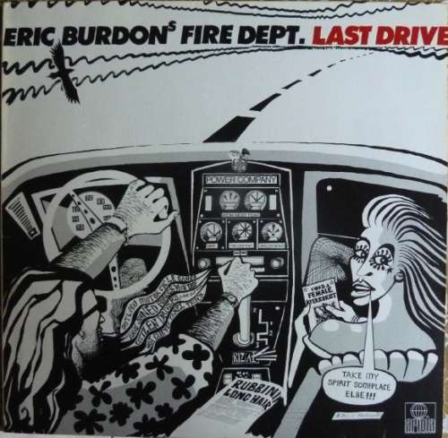 Cover Eric Burdon's Fire Dept. - Last Drive (LP, Album) Schallplatten Ankauf
