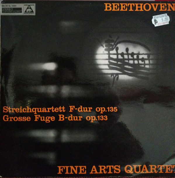Bild Beethoven*, Fine Arts Quartet* - Streichquartet F-dur Op.135 / Grosse Fuge B-dur Op. 133 (LP, Album) Schallplatten Ankauf