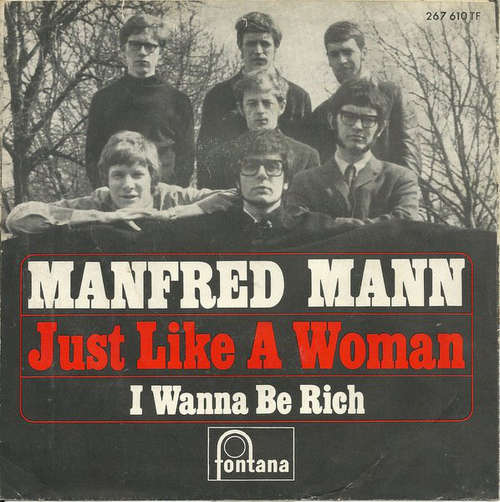 Cover Manfred Mann - Just Like A Woman (7, Single, Mono) Schallplatten Ankauf