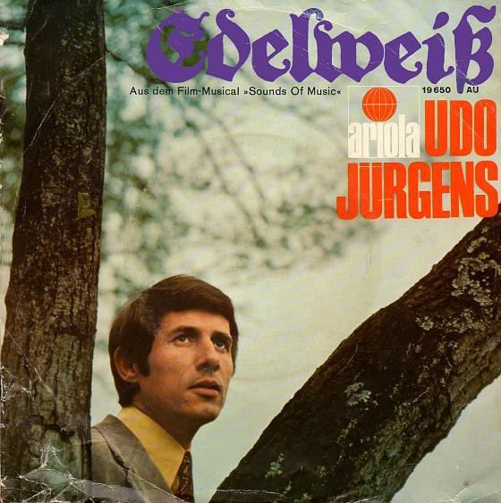 Cover Udo Jürgens - Edelweiß (7, Single) Schallplatten Ankauf