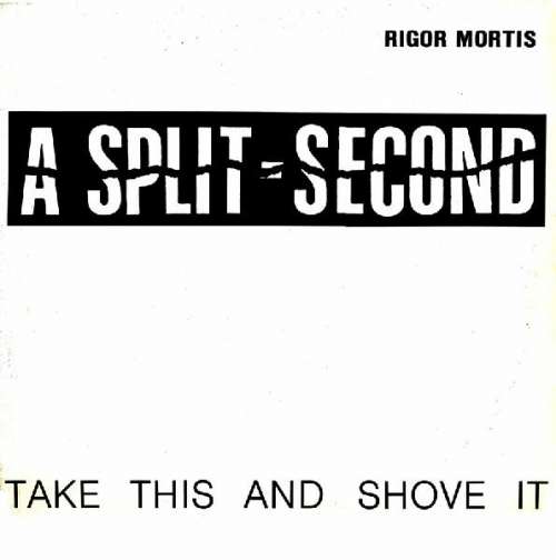 Cover A Split - Second - Rigor Mortis (12) Schallplatten Ankauf