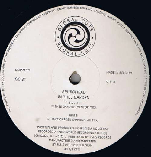Cover In Thee Garden Schallplatten Ankauf