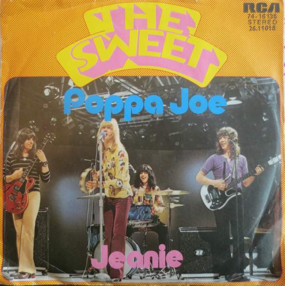 Cover The Sweet - Poppa Joe (7, Single, RE) Schallplatten Ankauf