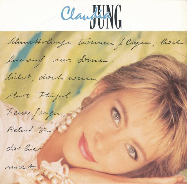 Cover Claudia Jung - Schmetterlinge (7, Single) Schallplatten Ankauf