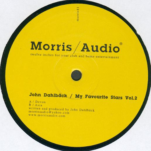 Cover John Dahlbäck - My Favourite Stars Vol. 2 (12) Schallplatten Ankauf