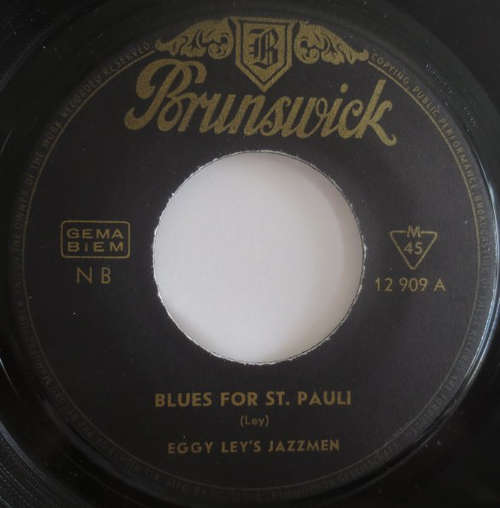 Cover Eggy Ley's Jazzmen - Blues For St. Pauli / My Bonnie Lies Over The Ocean (7, Single) Schallplatten Ankauf