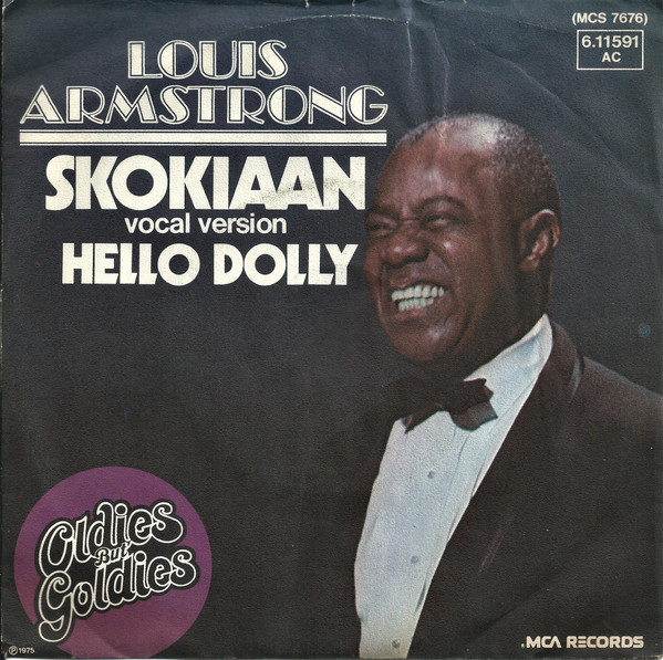 Cover Louis Armstrong - Skokiaan (Part 2) / Hello Dolly! (7, Single) Schallplatten Ankauf