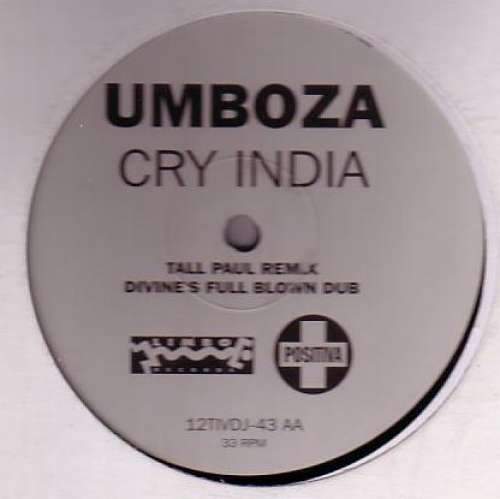 Cover Umboza - Cry India (12, Promo) Schallplatten Ankauf