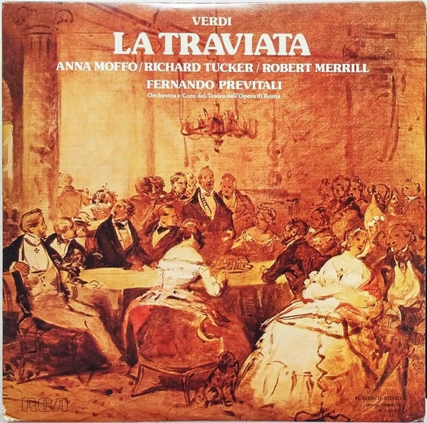 Cover Giuseppe Verdi - La Traviata (3xLP) Schallplatten Ankauf