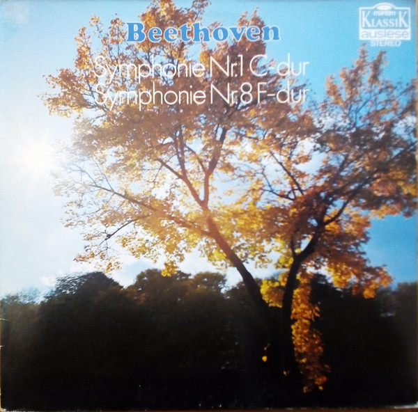Cover Ludwig van Beethoven - Symphonie Nr 1 C-Dur - Symphonie Nr 8 F-Dur (LP, Album) Schallplatten Ankauf