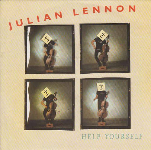 Cover Julian Lennon - Help Yourself (7, Single) Schallplatten Ankauf