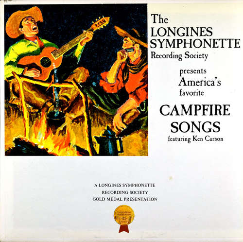 Cover Ken Carson - America's Favorite Campfire Songs Featuring Ken Carson (LP, Album) Schallplatten Ankauf