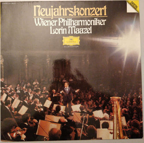 Cover Wiener Philharmoniker - Lorin Maazel - Neujahrskonzert (LP, Club) Schallplatten Ankauf