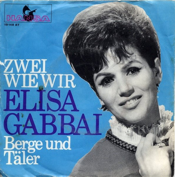 Cover Elisa Gabbai - Zwei Wie Wir (7, Single) Schallplatten Ankauf
