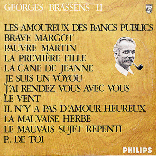 Cover Georges Brassens - II (LP, Comp) Schallplatten Ankauf