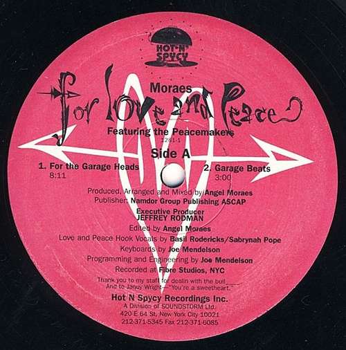 Cover Moraes* Featuring The Peacemakers (2) - For Love And Peace (12) Schallplatten Ankauf