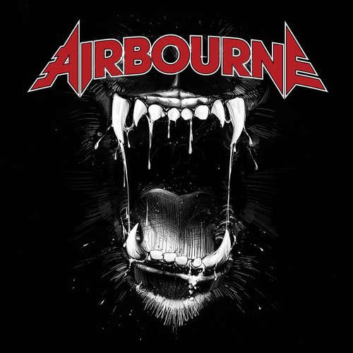 Cover Airbourne - Black Dog Barking (LP, Album, Gat) Schallplatten Ankauf