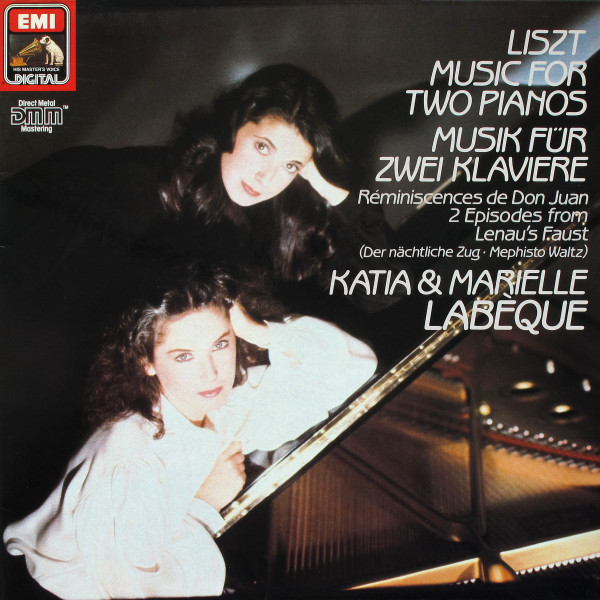 Cover Liszt*, Katia & Marielle Labèque* - Music For Two Pianos = Musik Für Zwei Klaviere (LP) Schallplatten Ankauf