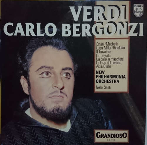 Cover Carlo Bergonzi - Verdi (LP) Schallplatten Ankauf
