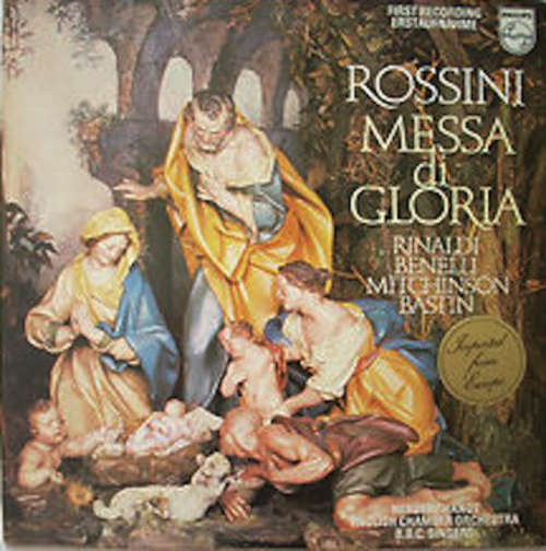Cover Rossini* - Rinaldi*, Benelli*, Mitchinson*, Bastin*, Herbert Handt, English Chamber Orchestra, B.B.C. Singers* - Messa Di Gloria (LP) Schallplatten Ankauf