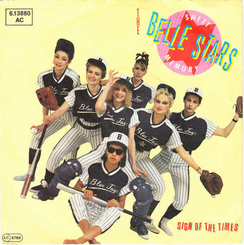 Cover The Belle Stars - Sweet Memory / Sign Of The Times (7, Single) Schallplatten Ankauf