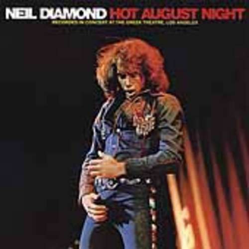 Cover Neil Diamond - Hot August Night (2xLP, Album, Gat) Schallplatten Ankauf