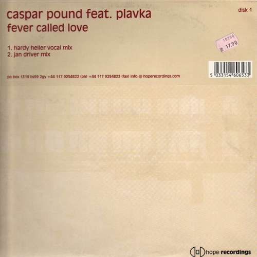 Cover Caspar Pound - Fever Called Love (Disk 1) (12) Schallplatten Ankauf