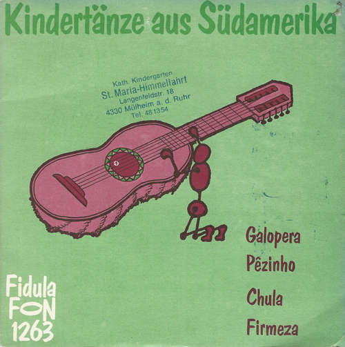 Cover Indoamerikanisches Ensemble - Kindertänze Aus Südamerika (7) Schallplatten Ankauf