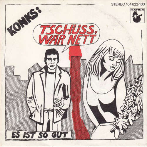 Cover Konks - Tschüss, War Nett  (7, Single) Schallplatten Ankauf