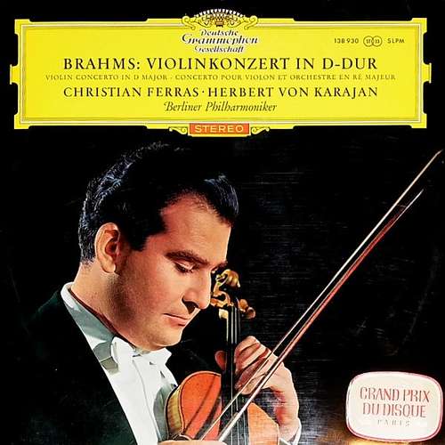 Cover Violinkonzert In D-Dur Schallplatten Ankauf