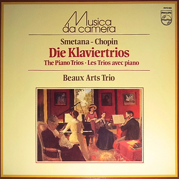 Cover Bedřich Smetana, Frédéric Chopin, Beaux Arts Trio - Klaviertrios - The Piano Trios - Les Trios Avec Piano (LP, Album) Schallplatten Ankauf