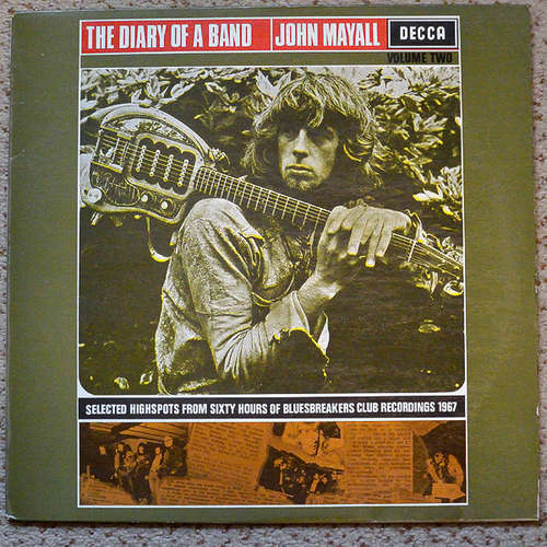 Cover John Mayall / John Mayall's Bluesbreakers* - The Diary Of A Band Volume Two (LP, Album) Schallplatten Ankauf