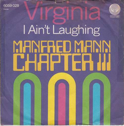 Cover Manfred Mann Chapter III* - Virginia (7, Single) Schallplatten Ankauf
