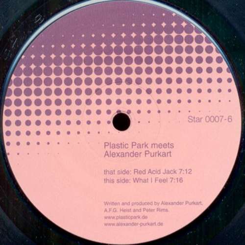 Cover Plastic Park Meets Alexander Purkart - Red Acid Jack (12) Schallplatten Ankauf